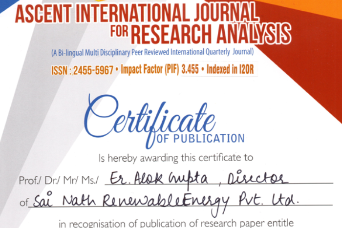 Role Of Bio Gas Plant For Empowering The Women Communities In Rural Area Of India